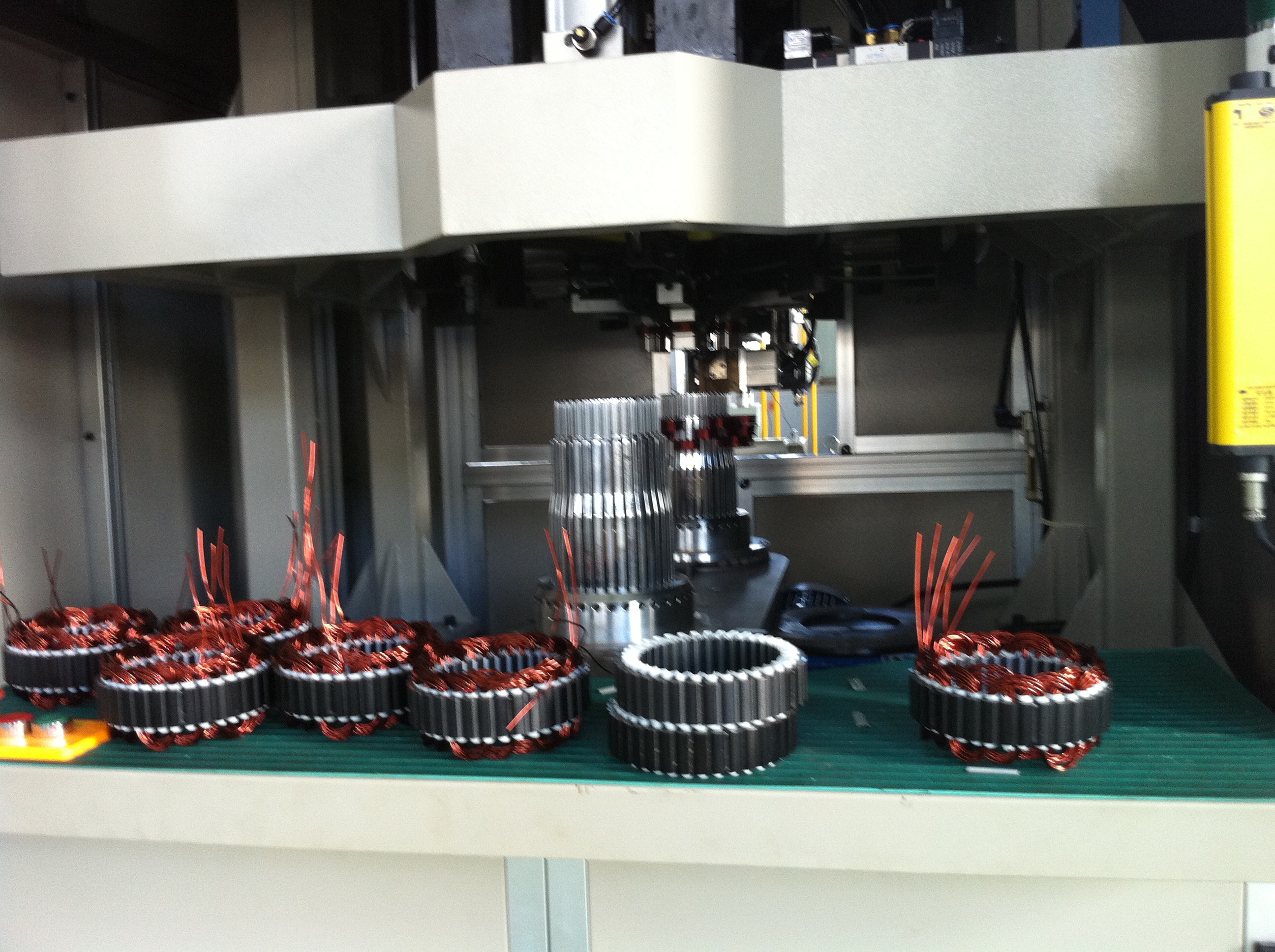 Automatic Generator alternator stator winding and inserting WIND-AGWI