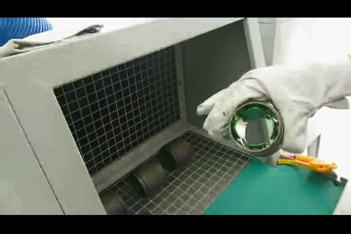 Starter powder coating machine WIND-HDP