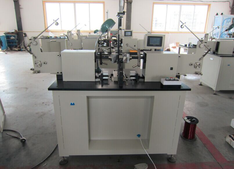 Armature coil winding equipment for repair motors 