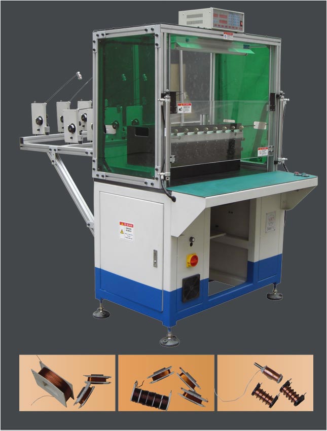 Muti-head coil making winding mc