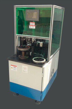 Wheel motor winding machine