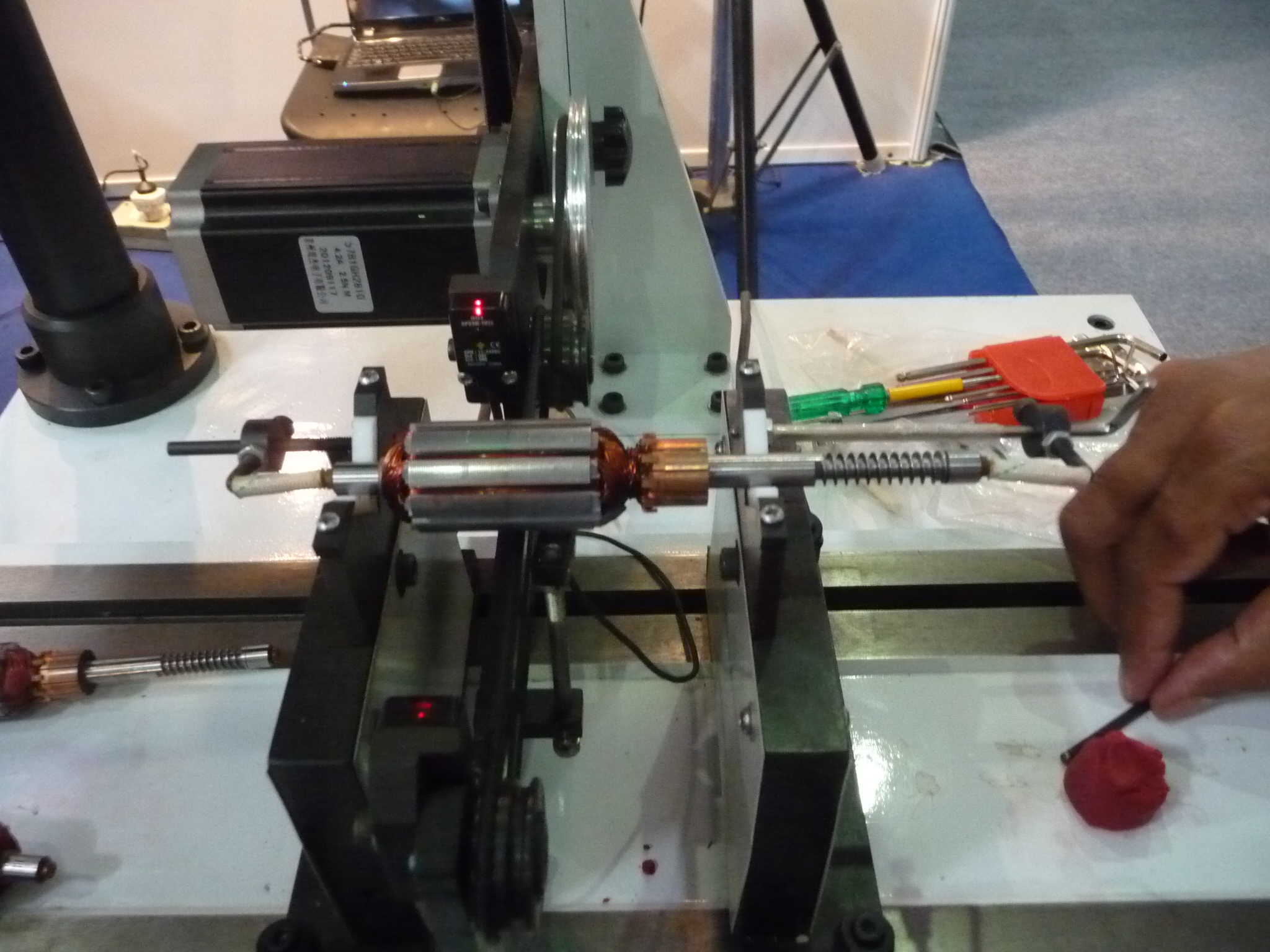 Automatic dynamic armature balancing machine WIND-DAB-5Z