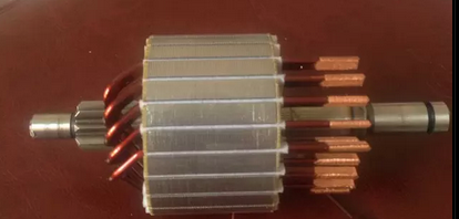Rectangular types copper wire forming 