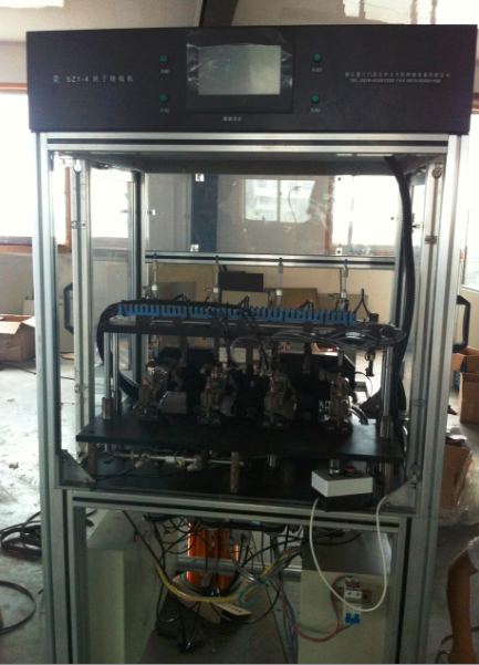 Four station Automatic armature winder lap winding machine