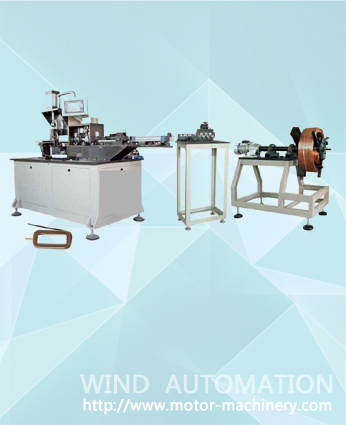 Automobile starter stator Conductor winding machine