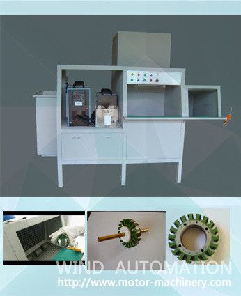 Starter powder coating machine WIND-HDP