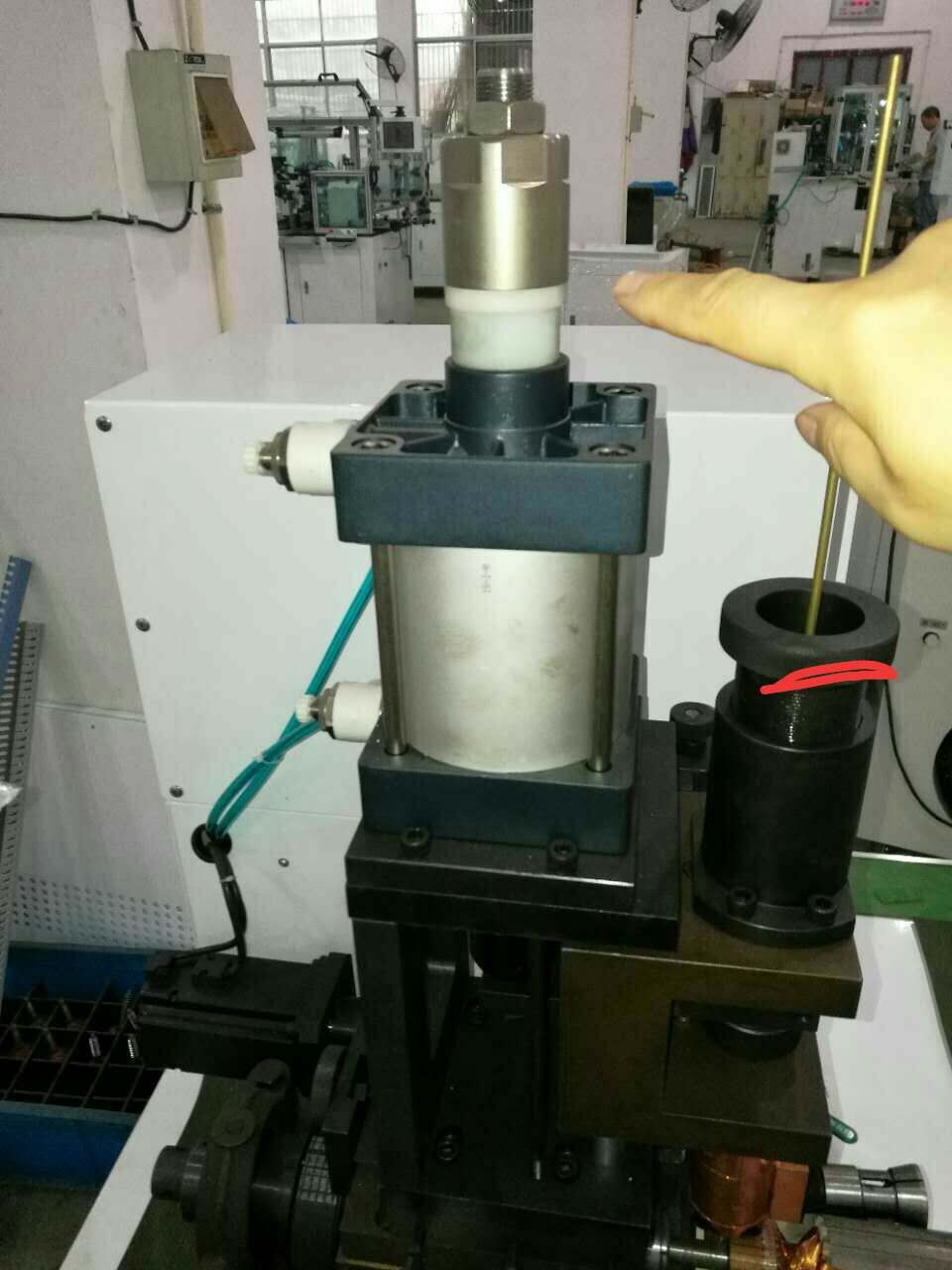 Fusing machine welding setting