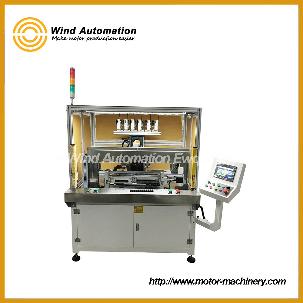 Straight Lamination 3phase BLDC Motor Winding Machine