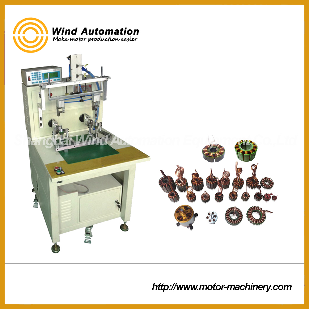 Resolvers Motor Stator Flyer Winding Machine For Electrical Car